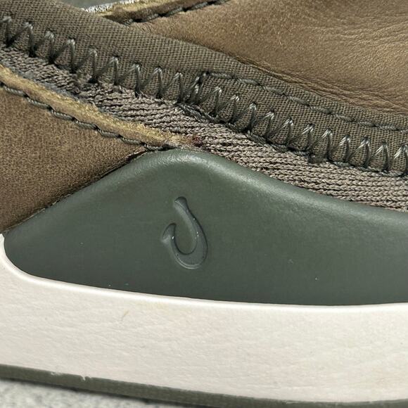 Olukai "MIKI LI" in color Green Deep Olive  Women’s Size 8.5 - Picture 4 of 5